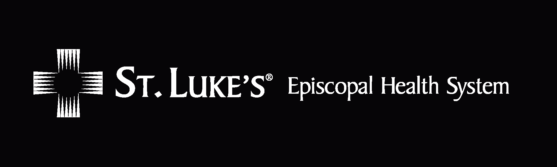 St Luke's Episcopal Hospital Black Logo Vector Logo